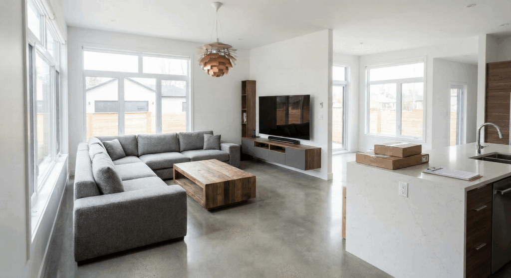 reforma salón cocina