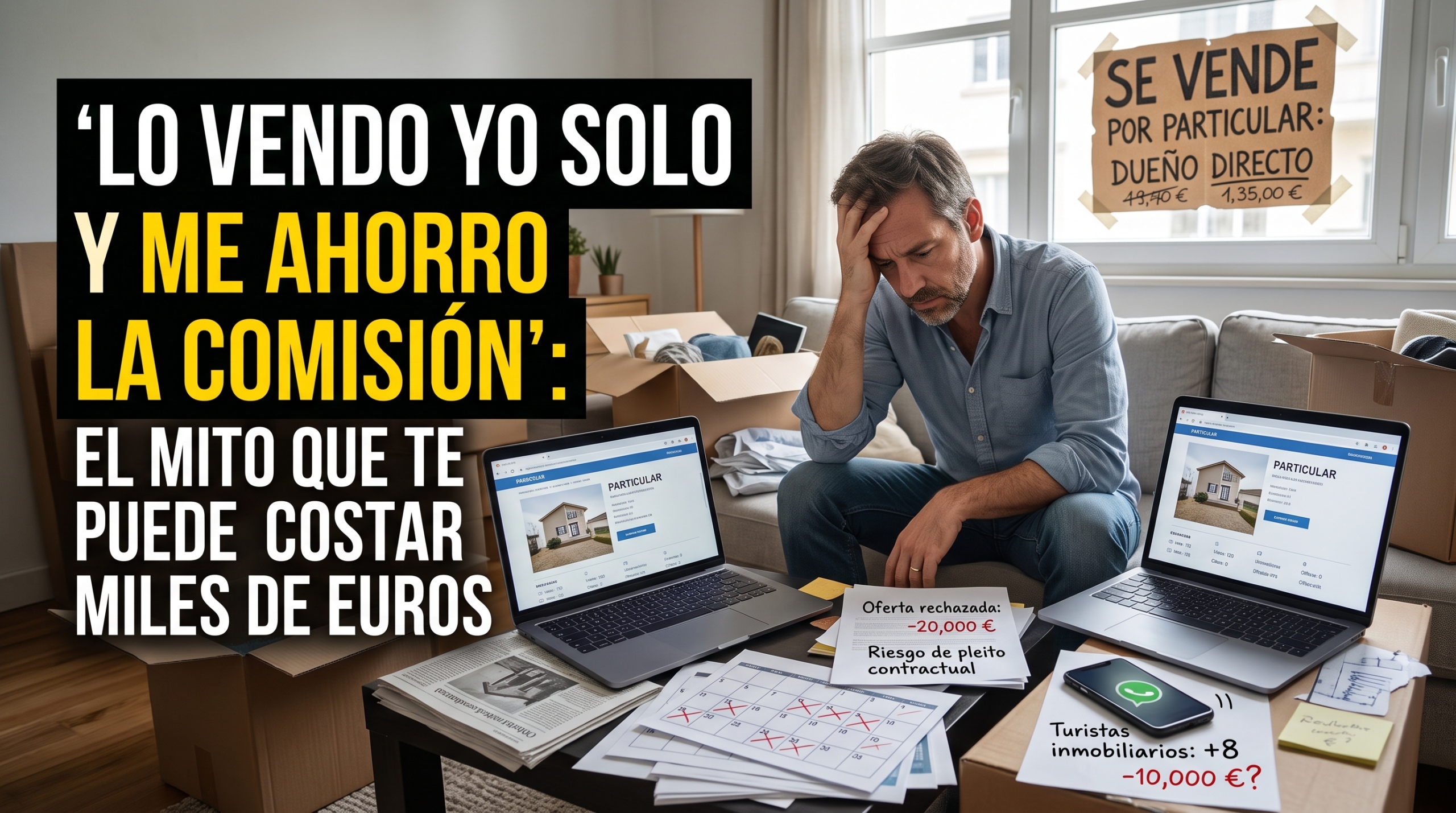 vender por cuenta propia