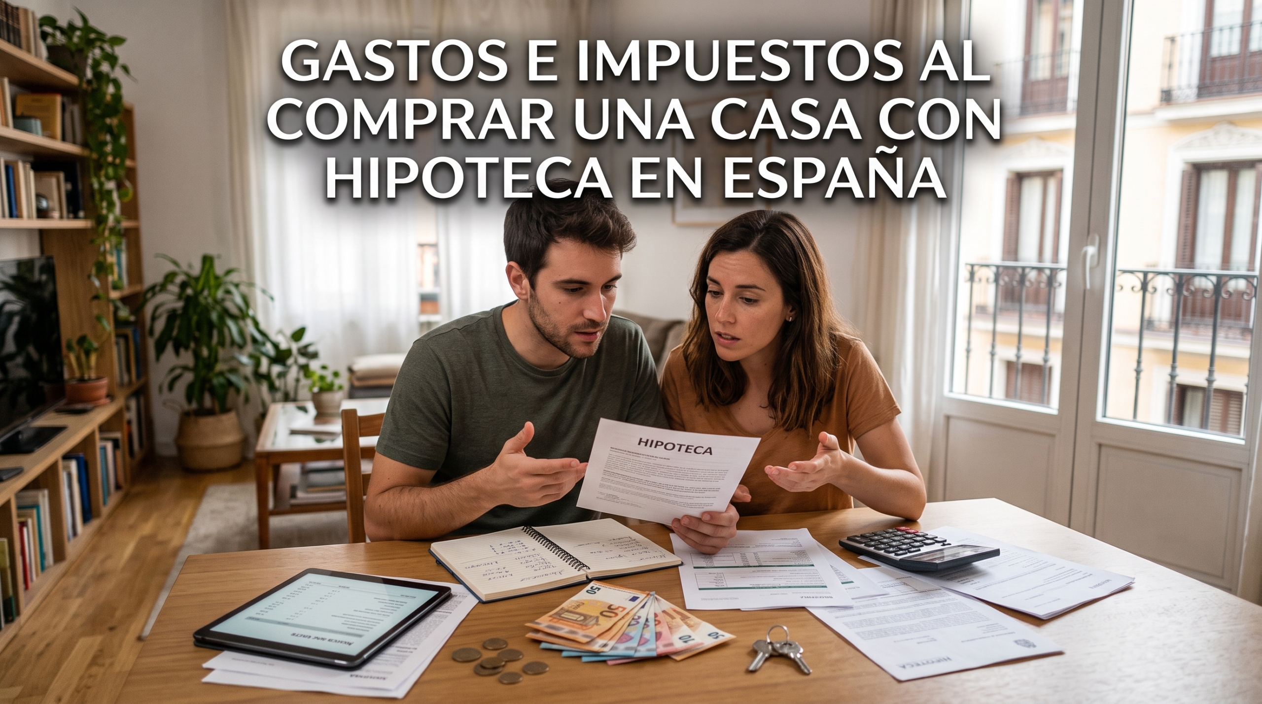 Gastos e impuestos al comprar una casa con hipoteca en España