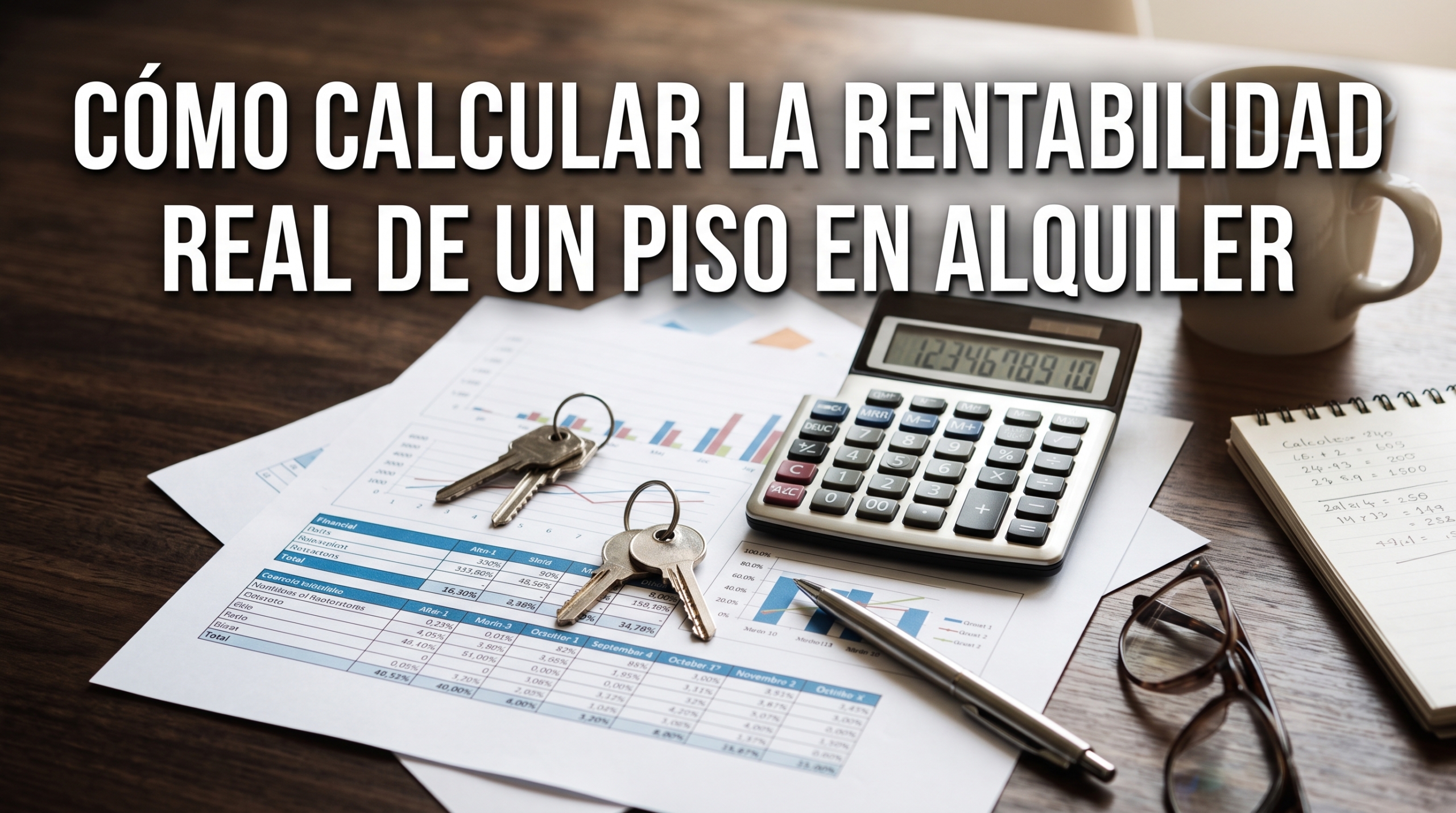 Cómo calcular la rentabilidad real de un piso en alquiler